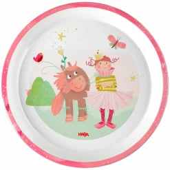 Teller rutschhemmend - Prinzessin & Pferd