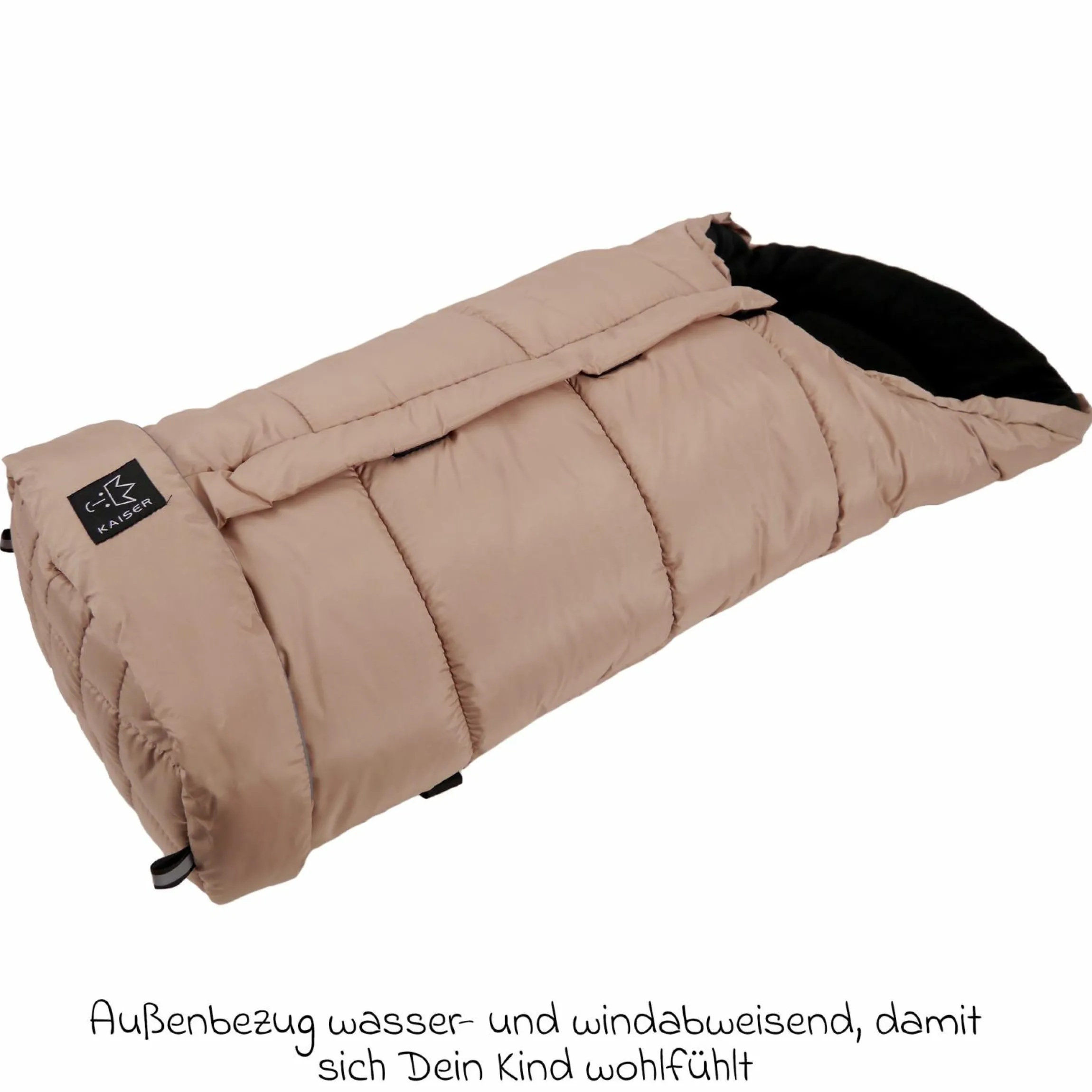 Thermo-Fleece Fußsack Iglu - Sand
