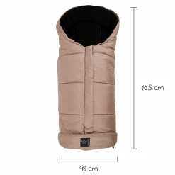Thermo-Fleece Fußsack Iglu - Sand