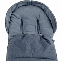 Thermo-Fleece Fußsack Lukky für Joie-Kinderwagen - Black Melange