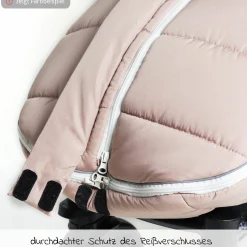 Thermo-Fleece Fußsack Mila - Anthrazit