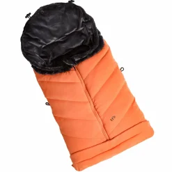 Thermo-Fleece Fußsack mit verlängerbarem Fußteil - Lachs - Kollektion 2025