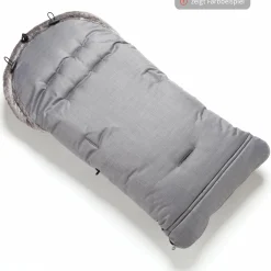 Thermo-Fleece Fußsack mit verlängerbarem Fußteil - Premium Anthrazit
