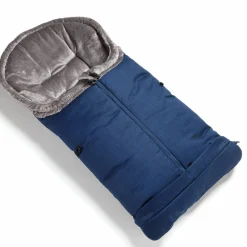 Thermo-Fleece Fußsack mit verlängerbarem Fußteil - Marine