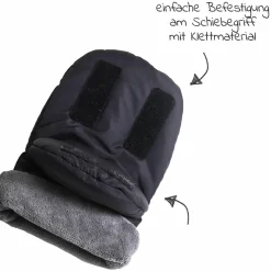 Thermo-Fleece Handschuh Ben - Black