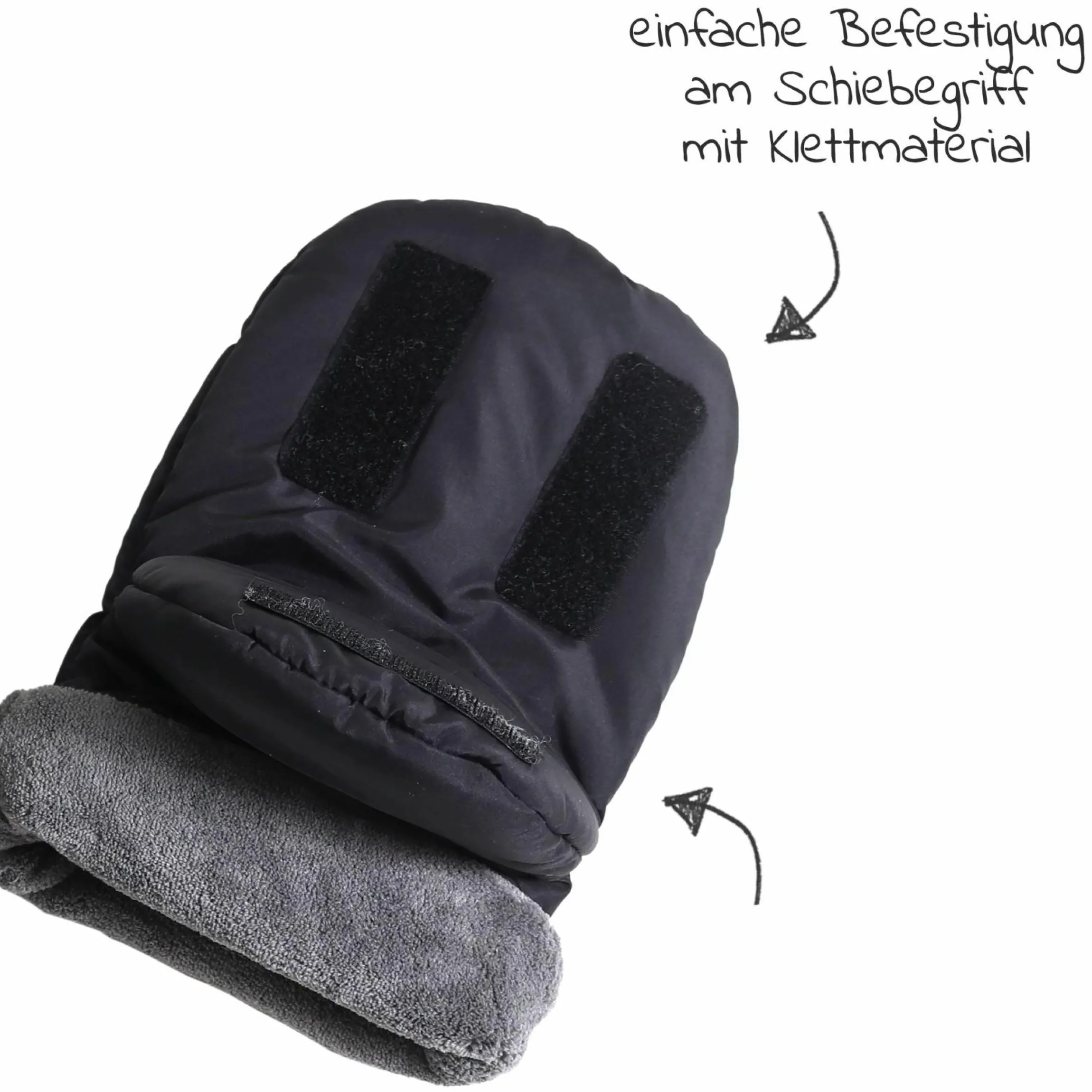 Thermo-Fleece Handschuh Ben - Black