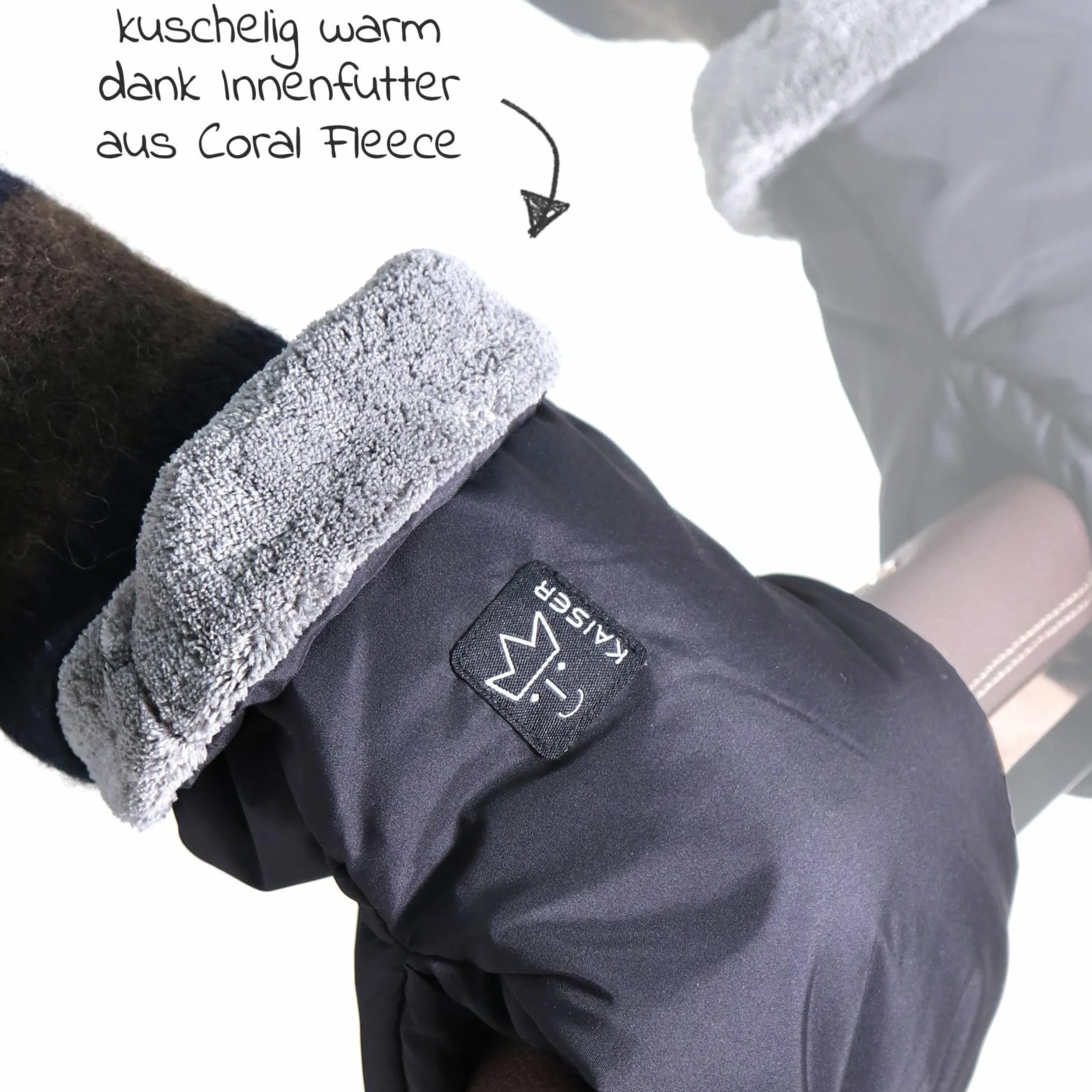 Thermo-Fleece Handschuh Ben - Black