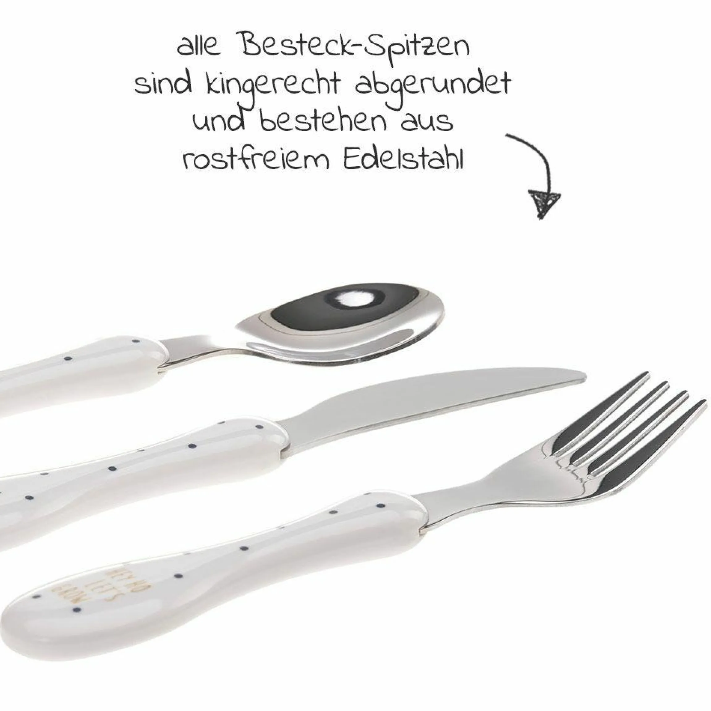 3-tlg. Besteck-Set - Garden Explorer