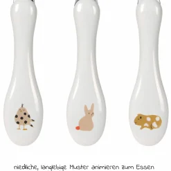 3-tlg. Besteck-Set - Little Mateys - Spicy Orange