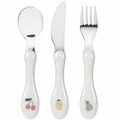 3-tlg. Besteck-Set Cutlery - Happy Fruits