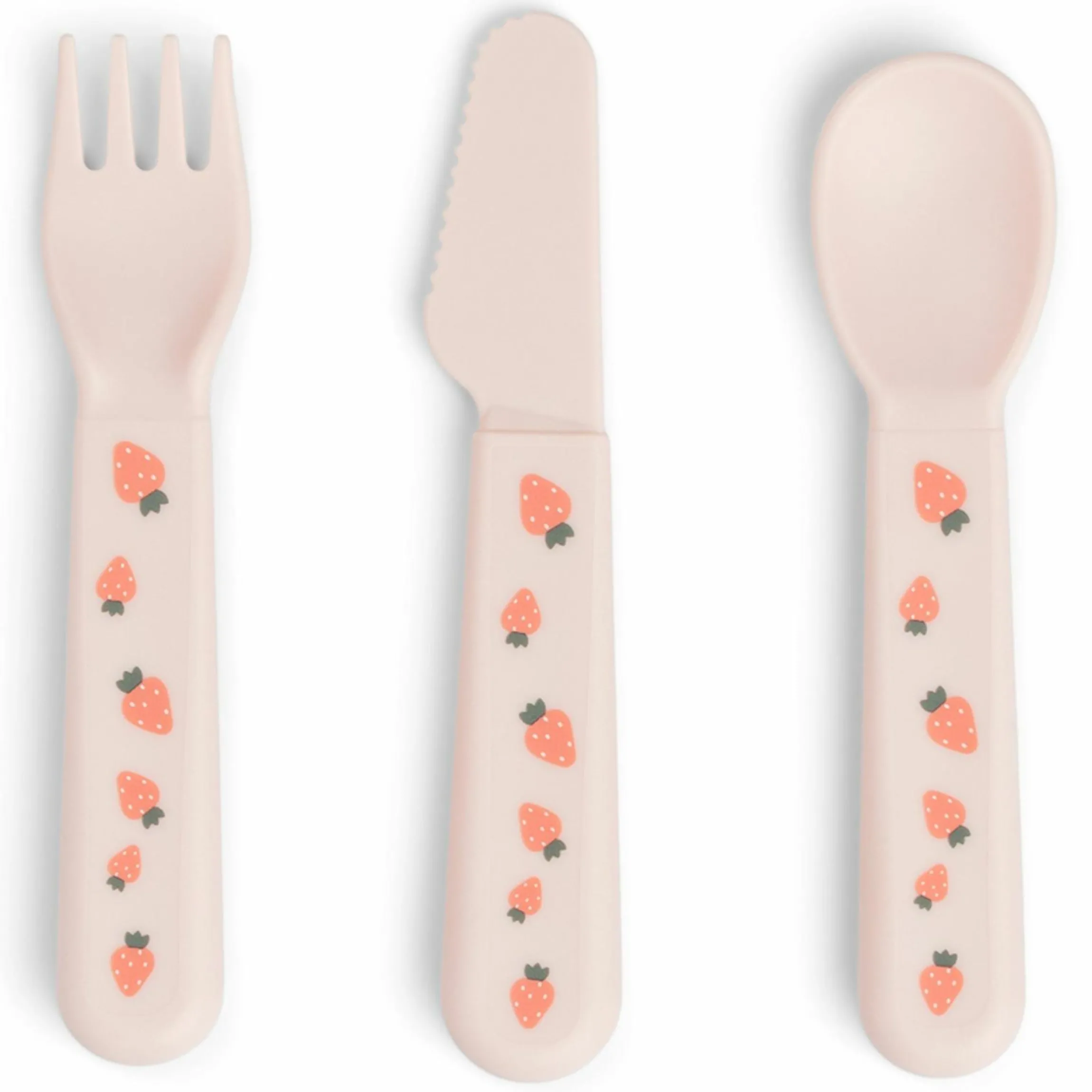 3-tlg. Besteck-Set Foodie - Tiny Farm - Powder
