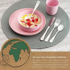 4-tlg. Edelstahl-Besteckset Growing