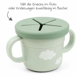 6-tlg. Esslern-Set Foodie - Croco - Grün