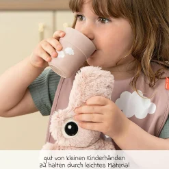 5-tlg. Esslern-Set Foodie - Happy Clouds - Powder