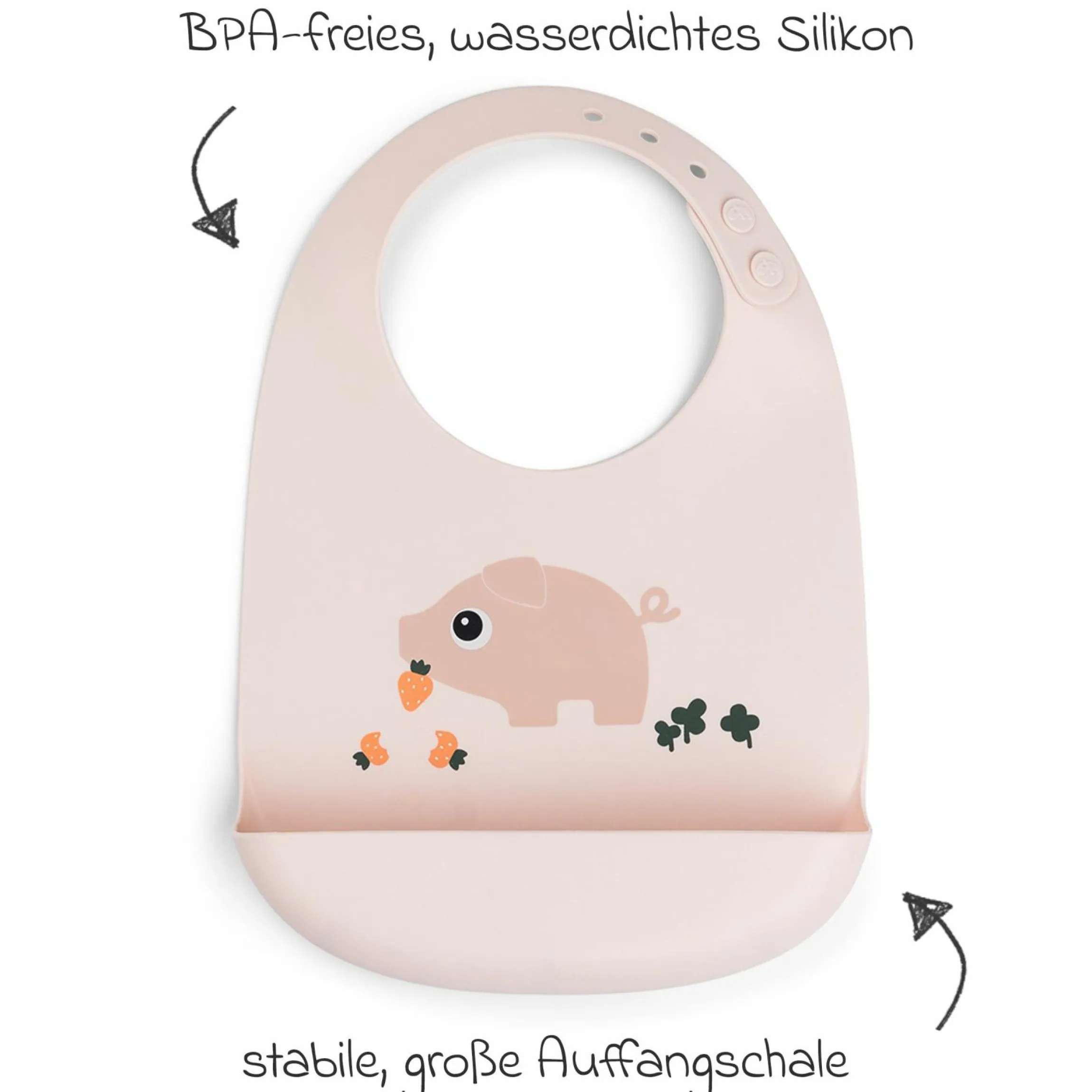 7-tlg. Esslern-Set Foodie - Tiny Farm - Powder