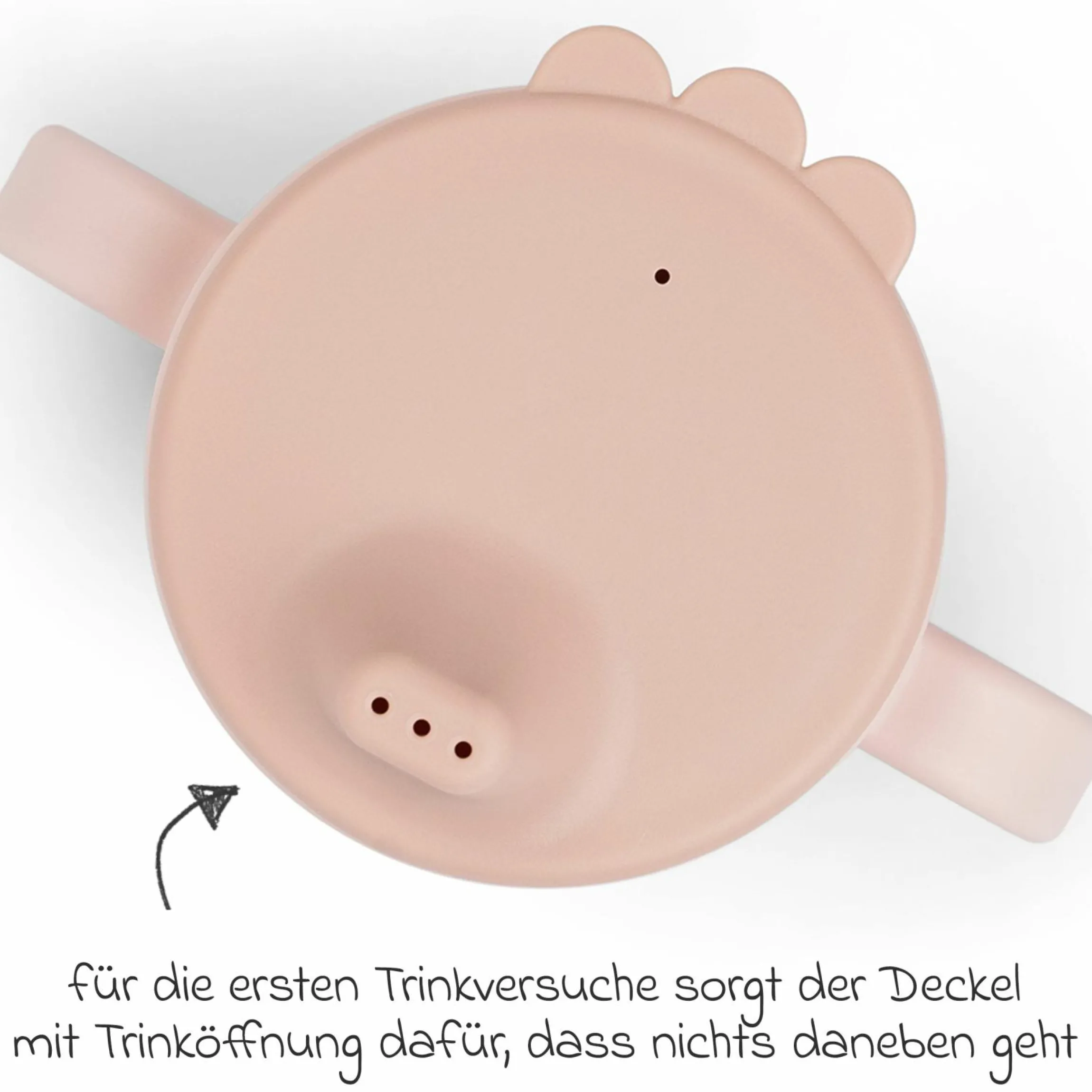 3-tlg. Esslern-Set Foodie - Tiny Farm - Powder