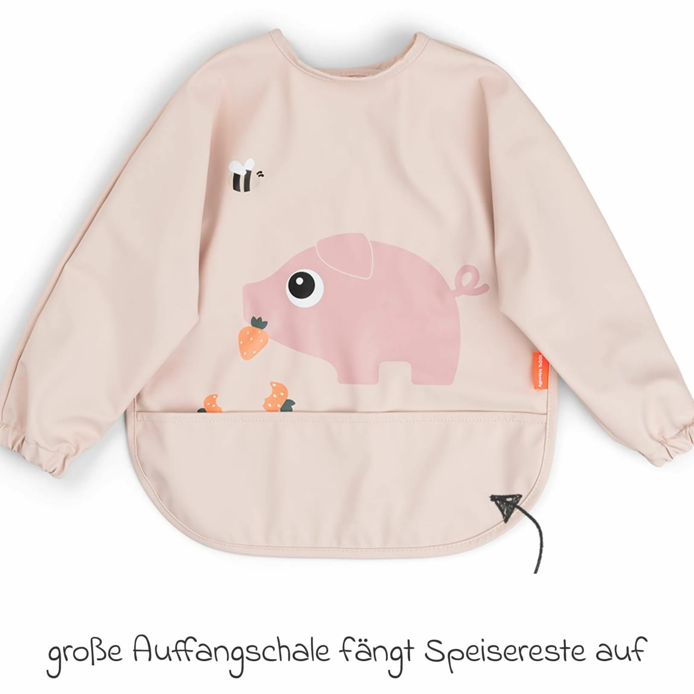 2-tlg. Esslern-Set Foodie - Tiny Farm - Powder