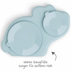 2-tlg. Esslern-Set Foodie - Tiny Farm - Blau