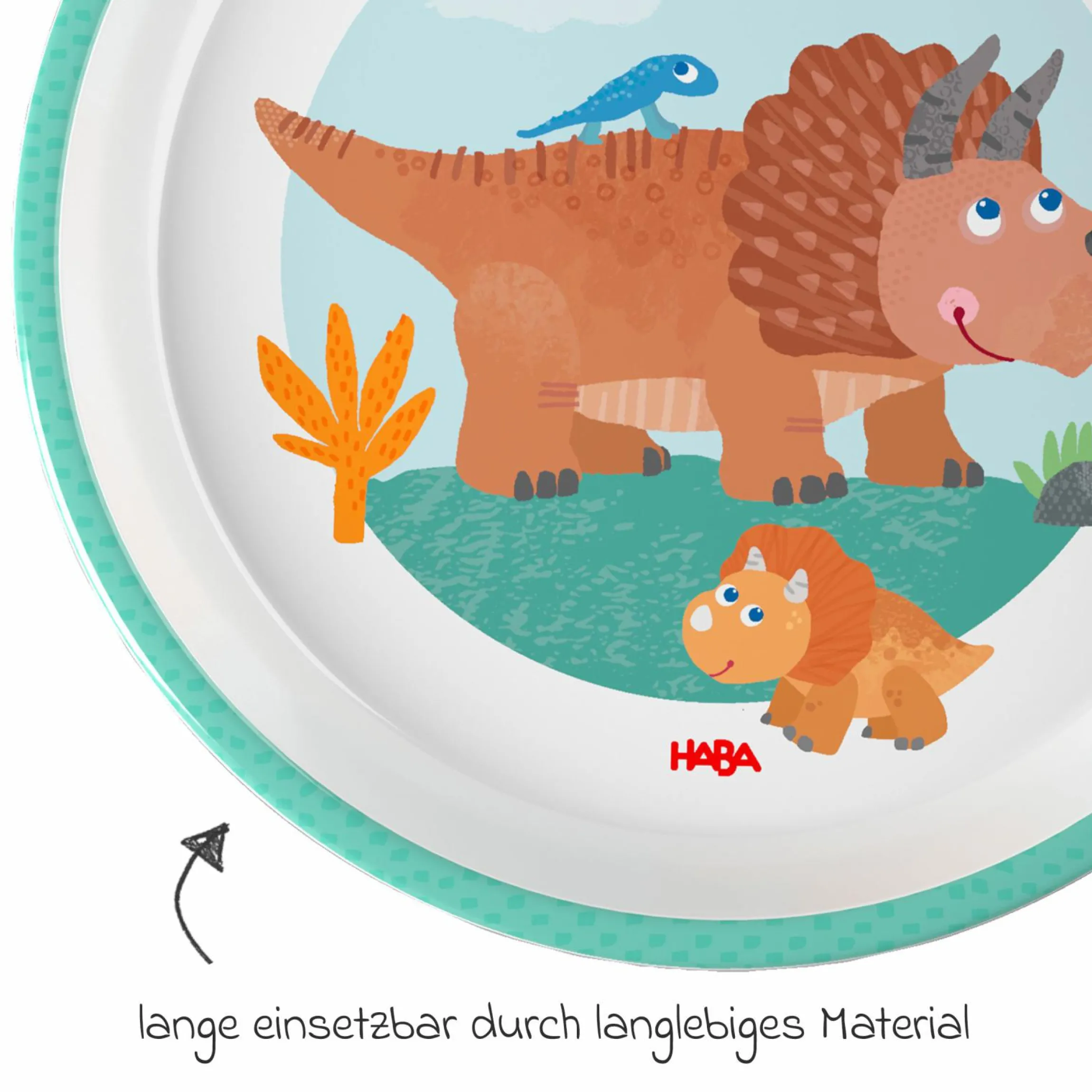 6-tlg. Geschirr-Set - Dino