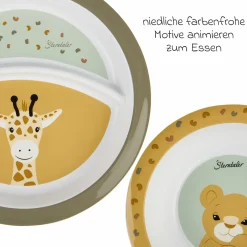 5-tlg. Geschirr-Set - Giraffe Kaya