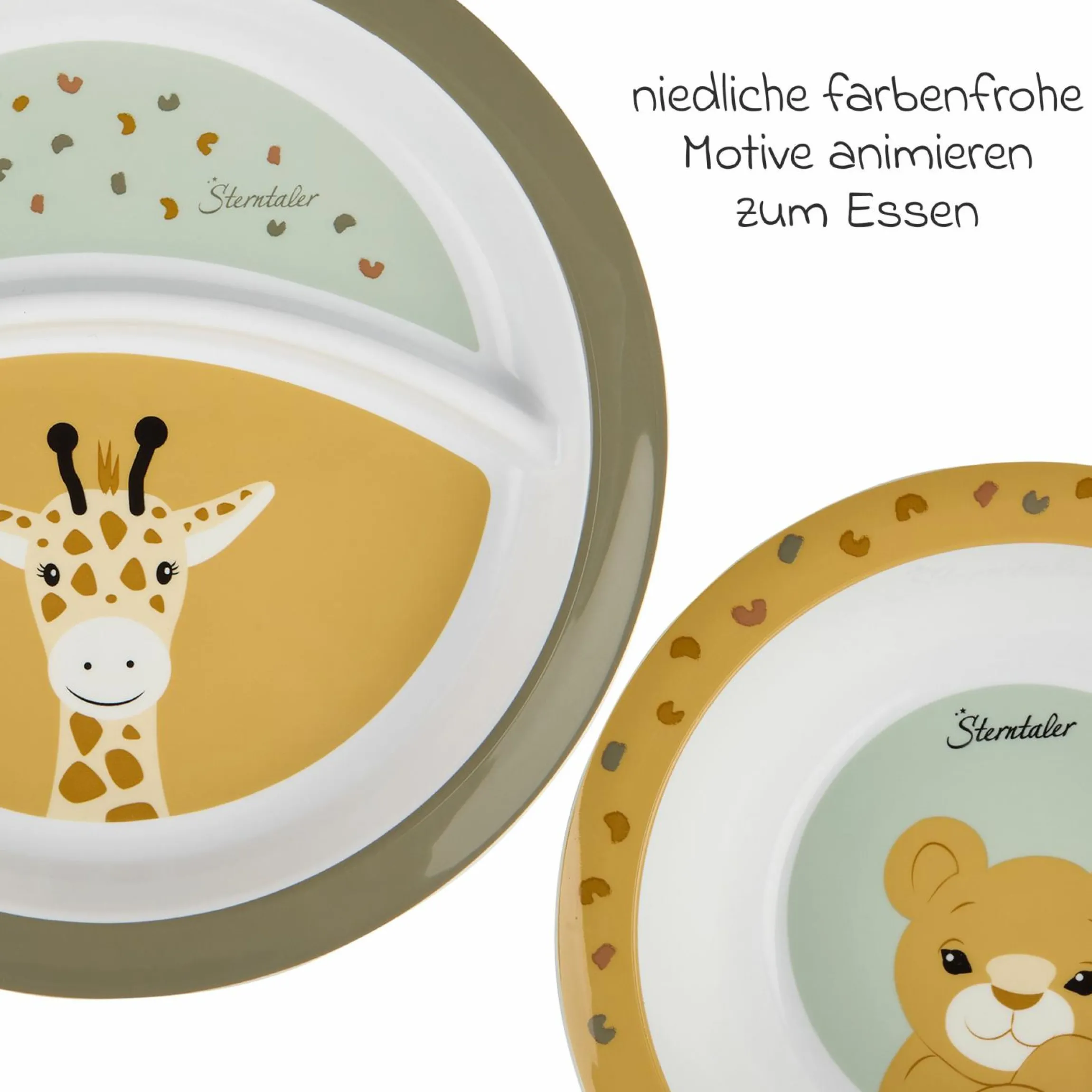 5-tlg. Geschirr-Set - Giraffe Kaya