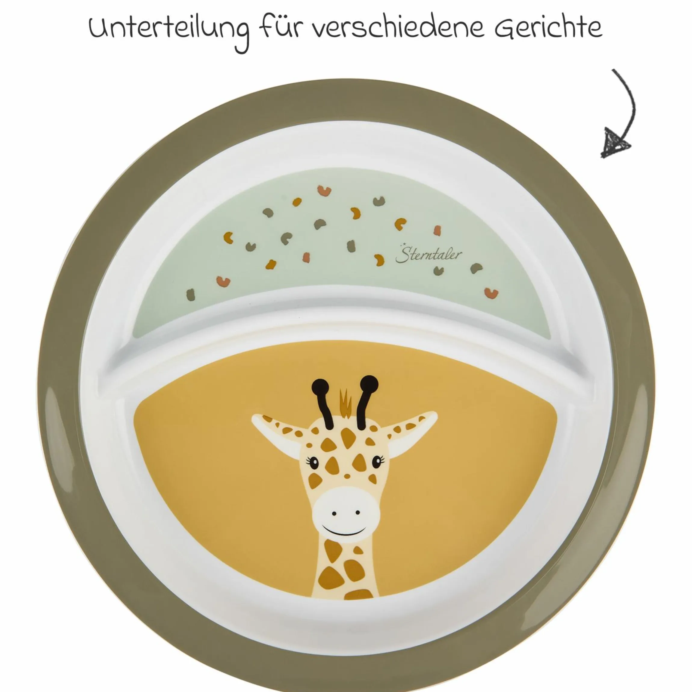 5-tlg. Geschirr-Set - Giraffe Kaya