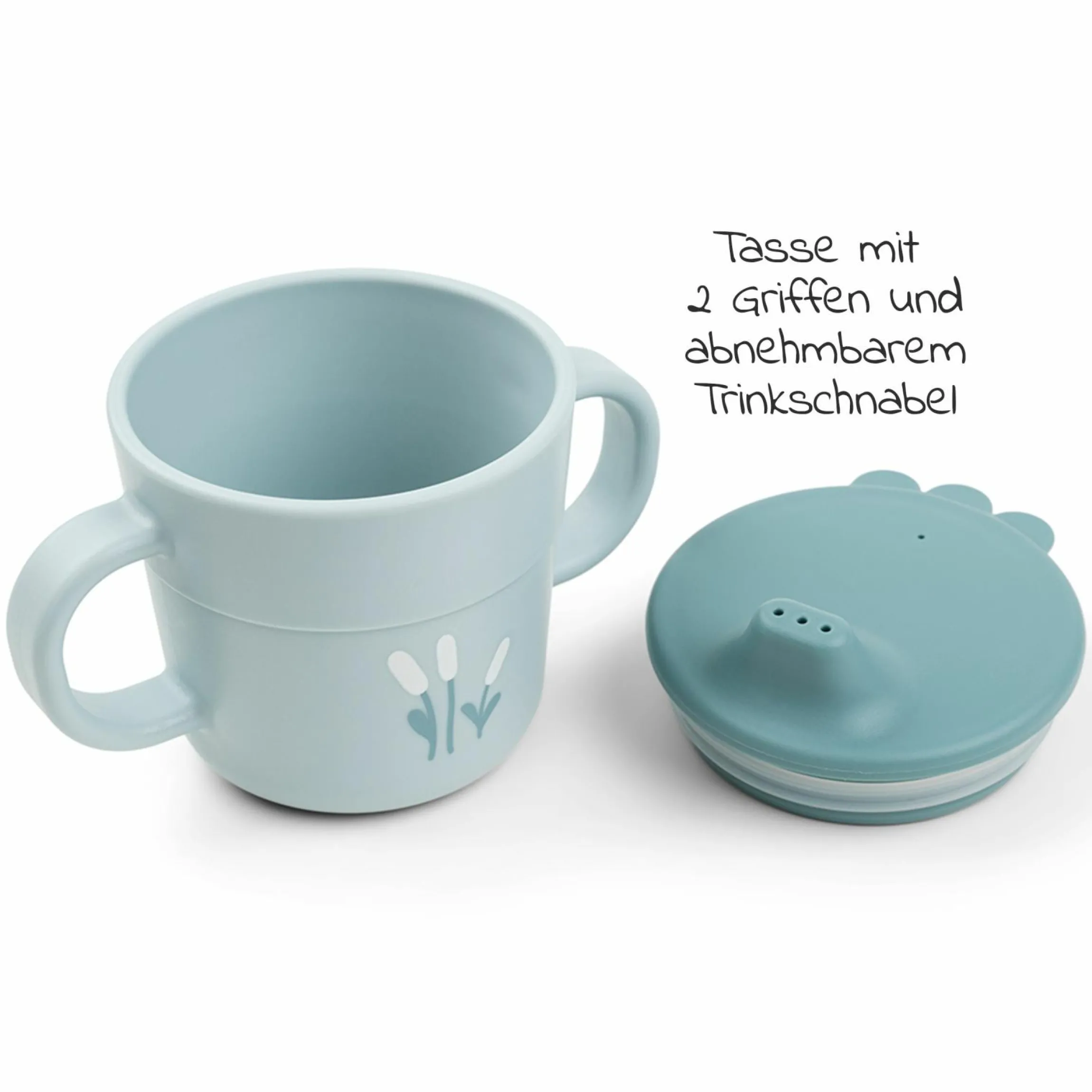 3-tlg. Geschirr-Set Foodie - Elphee - Blau