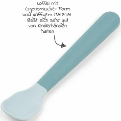 3-tlg. Geschirr-Set Foodie - Elphee - Blau