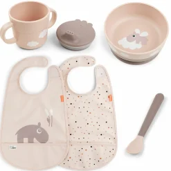 5-tlg. Geschirr-Set Foodie - Happy Clouds - Powder