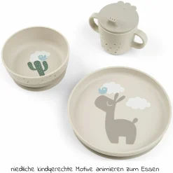 3-tlg. Geschirr-Set Foodie - Lalee - Sand