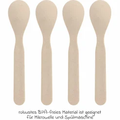 9-tlg. Geschirr-Set Zellulose - Schnabel-Tasse + Löffel + Schale + Teller + Lätzchen - Happy Fruits - Cherry