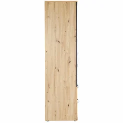 3-tlg Kinderzimmer-Set Alessio mit 3-türigem Schrank, Bett, Wickelkommode mit Wickelaufsatz - Artisan-Oak / Anthrazit - Kollektion 2024