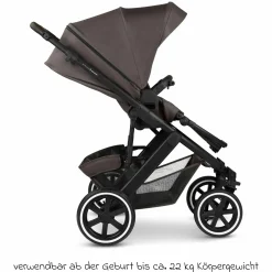 13-tlg. Kombi-Kinderwagen-Set Salsa 5 Air Starter Set inkl. Babywanne, Sportsitz, Tulip, Adapter, Wickeltasche Urban, Fußsack, Spucktücher, Magnetclip, Decke, Regenschutz & Moskitonetz - Pure - Teddy - Kollektion 2025