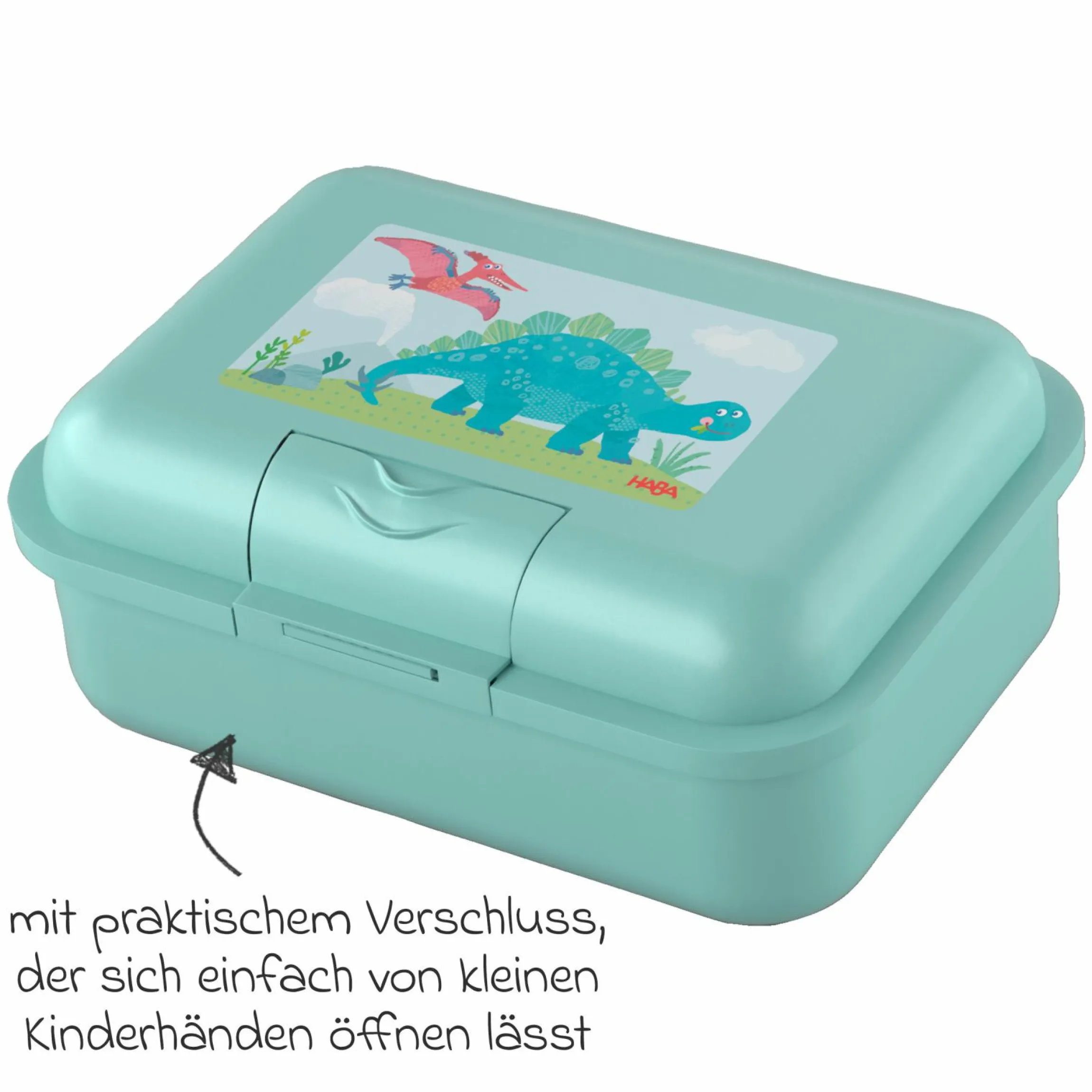 2-tlg, Lunch Set Brotdose & Trinkflasche - Dino
