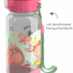 2-tlg, Lunch Set Brotdose & Trinkflasche - Prinzessin & Pferd