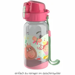 2-tlg, Lunch Set Brotdose & Trinkflasche - Prinzessin & Pferd
