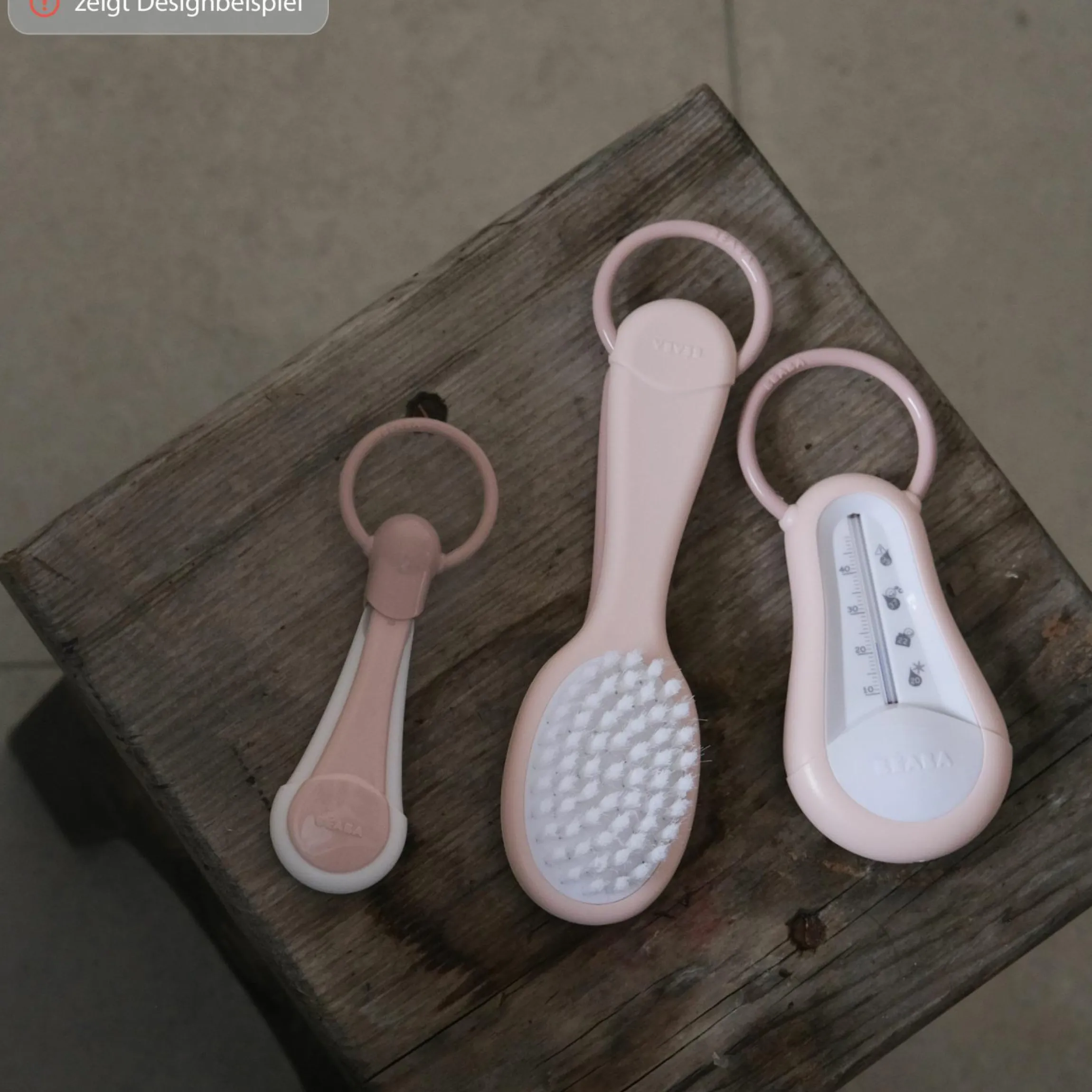4-tlg. Pflegeset - Old Pink