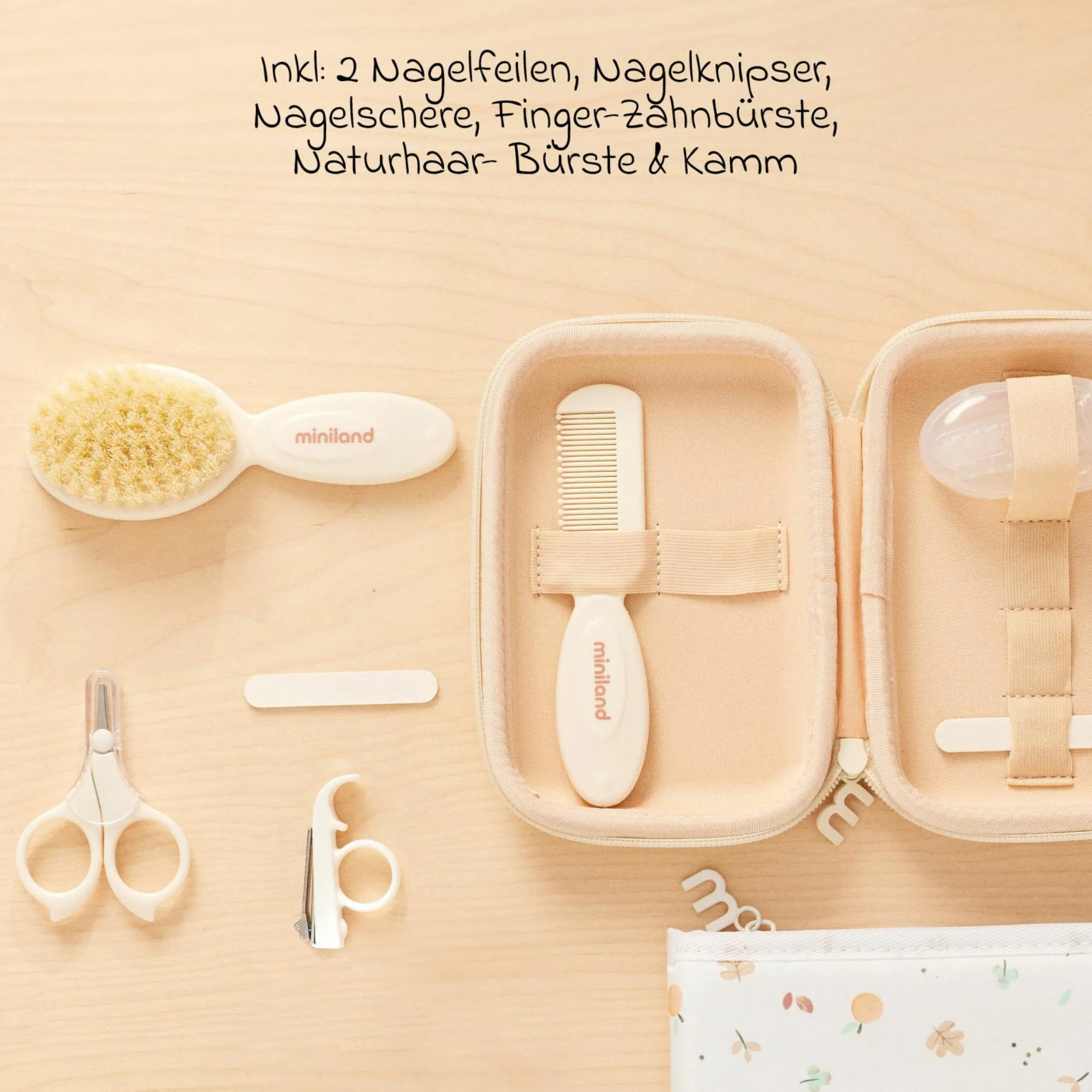 8-tlg. Pflege-Set Baby Kit im Etui - Valencia