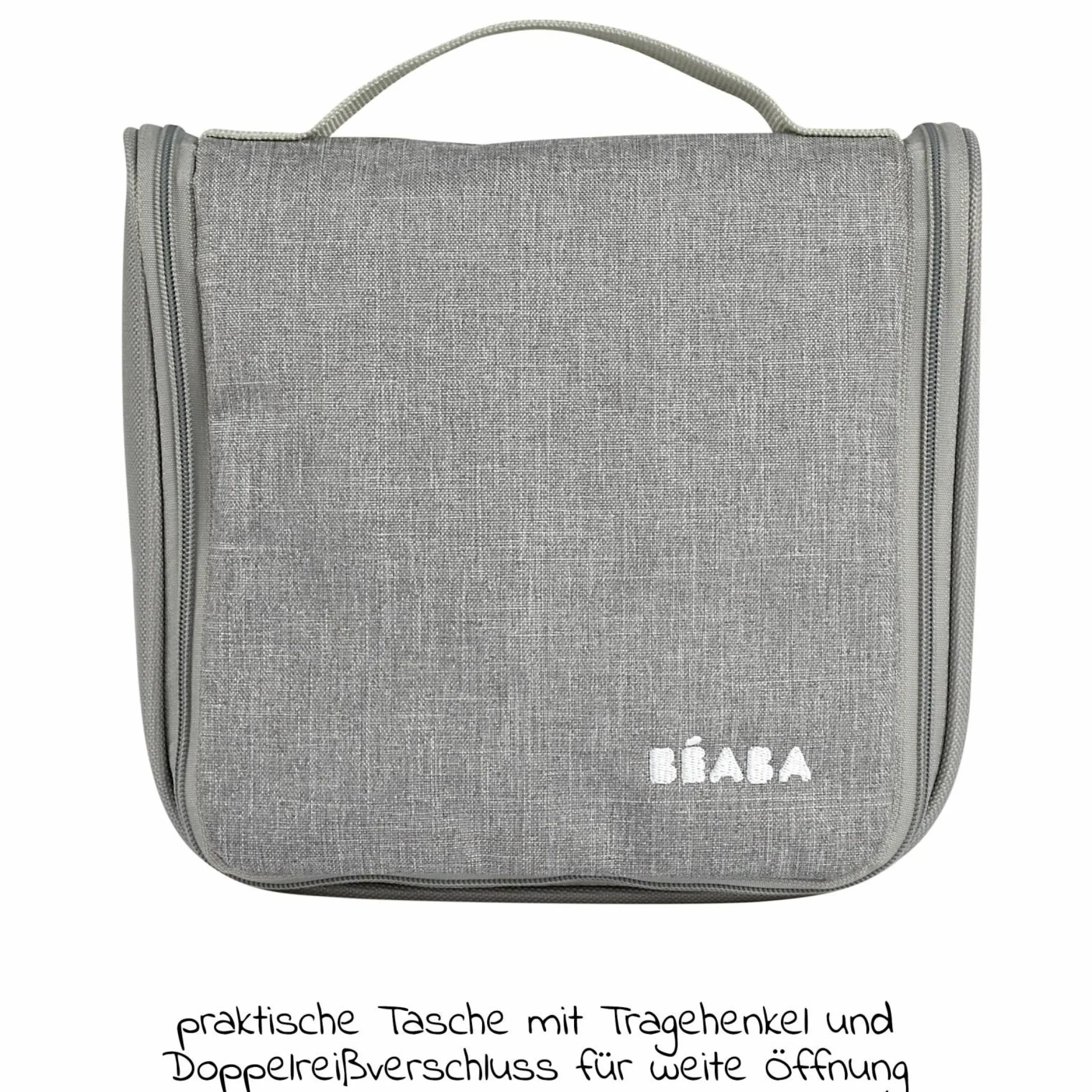 10-tlg. Pflegeset mit Kulturbeutel - Green Blue