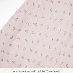 2-tlg. Puck- und Stilltuch-Set aus 100% Organic Bio-Baumwolle GOTS - Lil Planet - Rosa