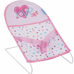 3-tlg. Puppenset - Babywippe, Buggy & Puppe (36 cm) - Love Heart