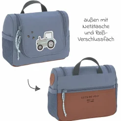2-tlg. Reise-Set - inkl. Trolley + Washbag - Adventure Tractor