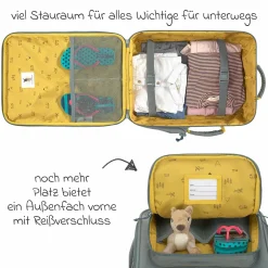 2-tlg. Reise-Set - inkl. Trolley + Washbag - Adventure Bus