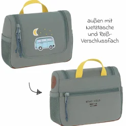 2-tlg. Reise-Set - inkl. Trolley + Washbag - Adventure Bus