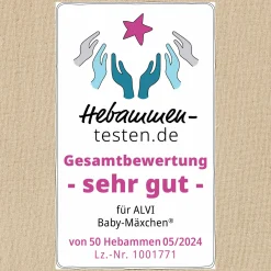 2-tlg. Schlafsack Baby-Mäxchen 4 Season Mull - Sand-Beige - Gr. 50/56