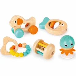 5-tlg. Sensorik-Set / Geschenk-Set ab Geburt