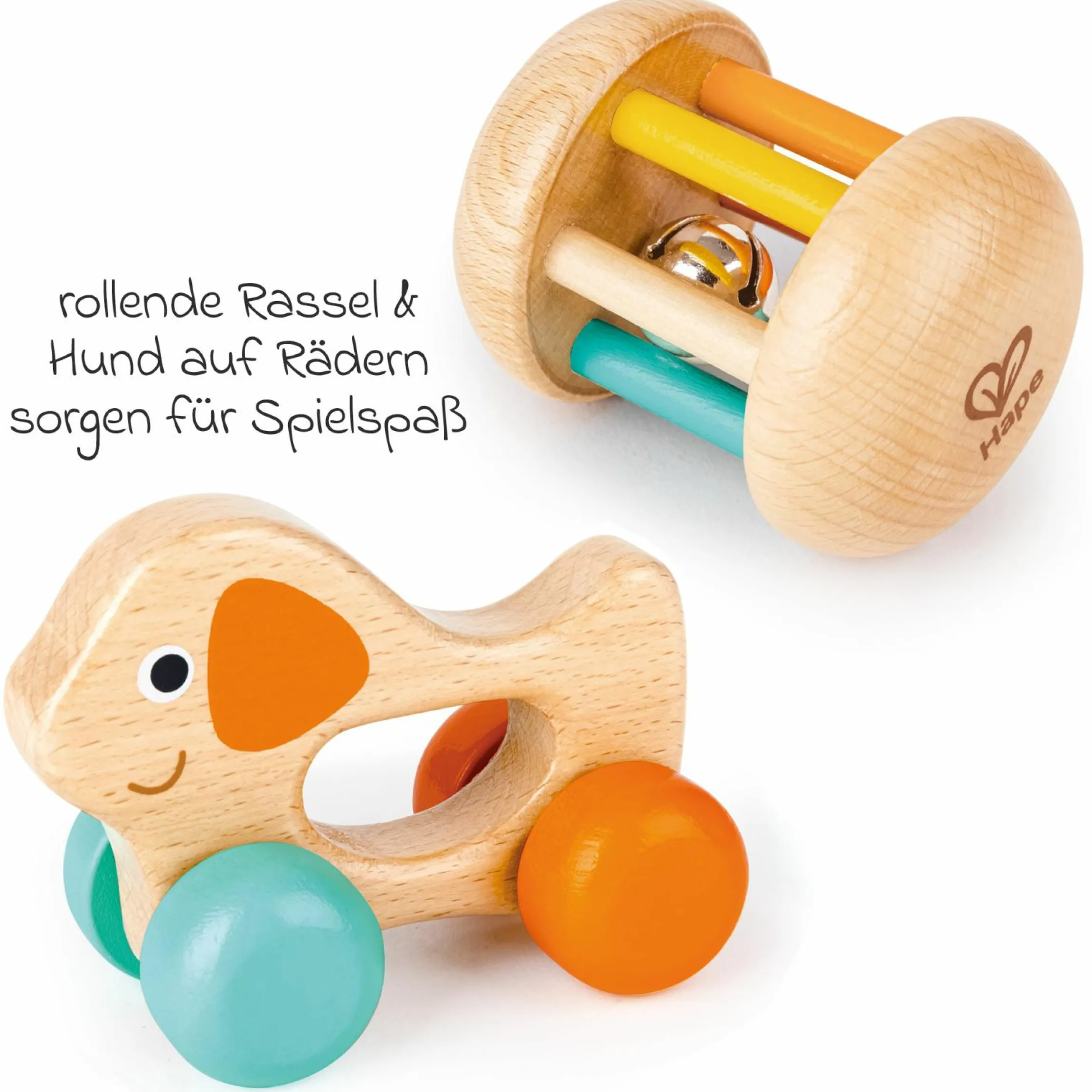 5-tlg. Sensorik-Set / Geschenk-Set ab Geburt