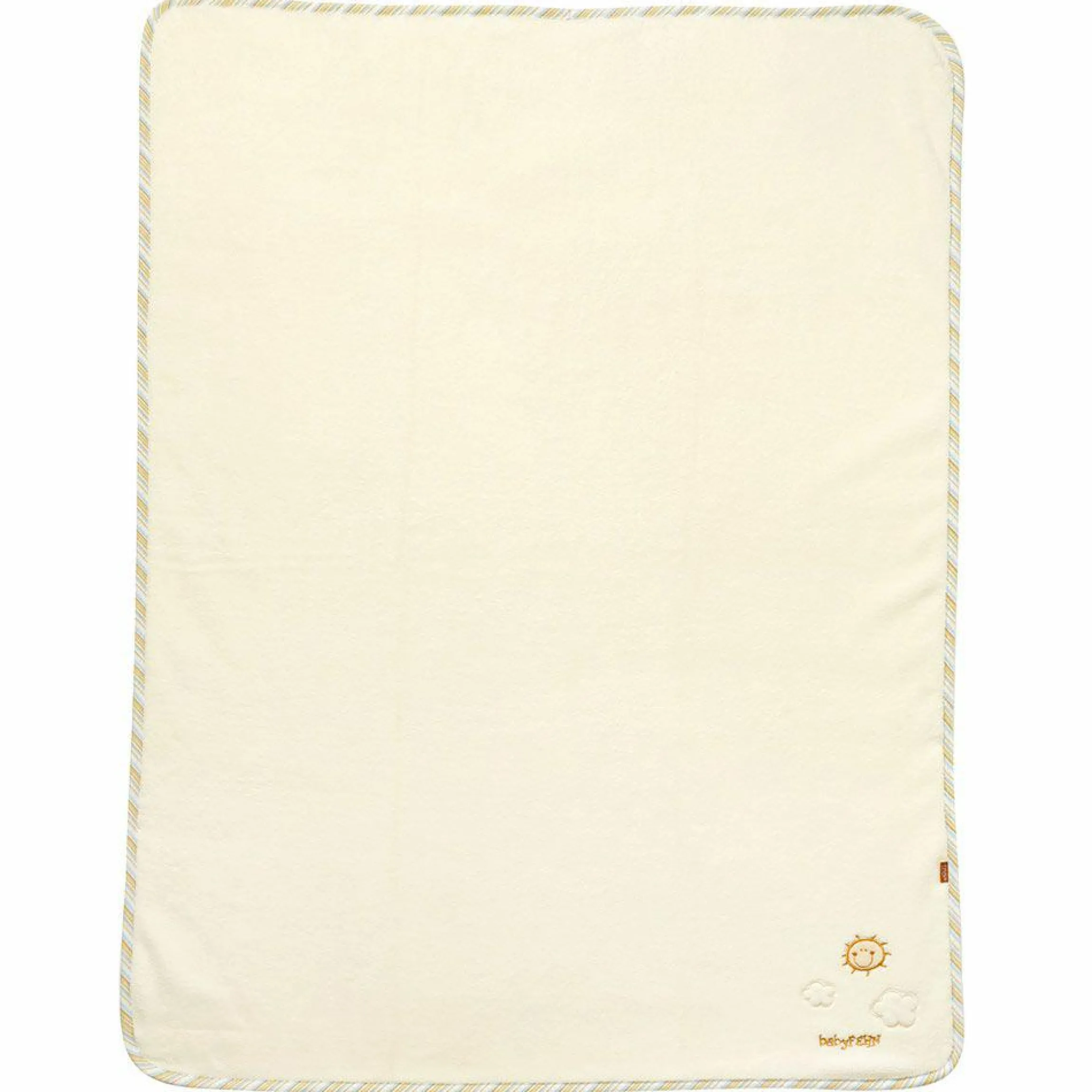 2-tlg. Set Kuscheldecke Baby Love + Greifling Schaf 75 x 100 cm