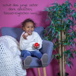 6-tlg. Set Musik Holzkugeln mit verschiedenen Sounds