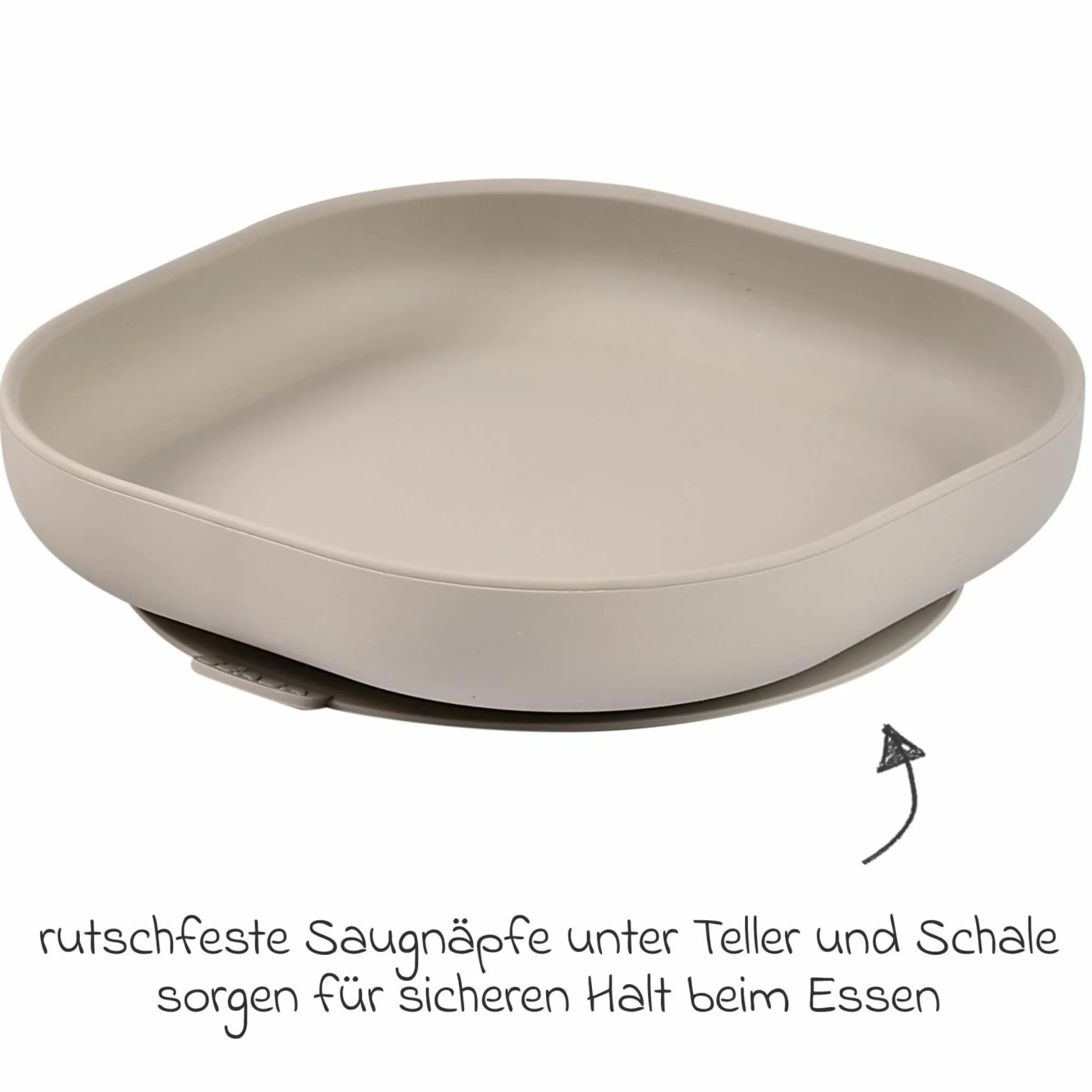 4-tlg. Silikon-Geschirr-Set - Terracotta